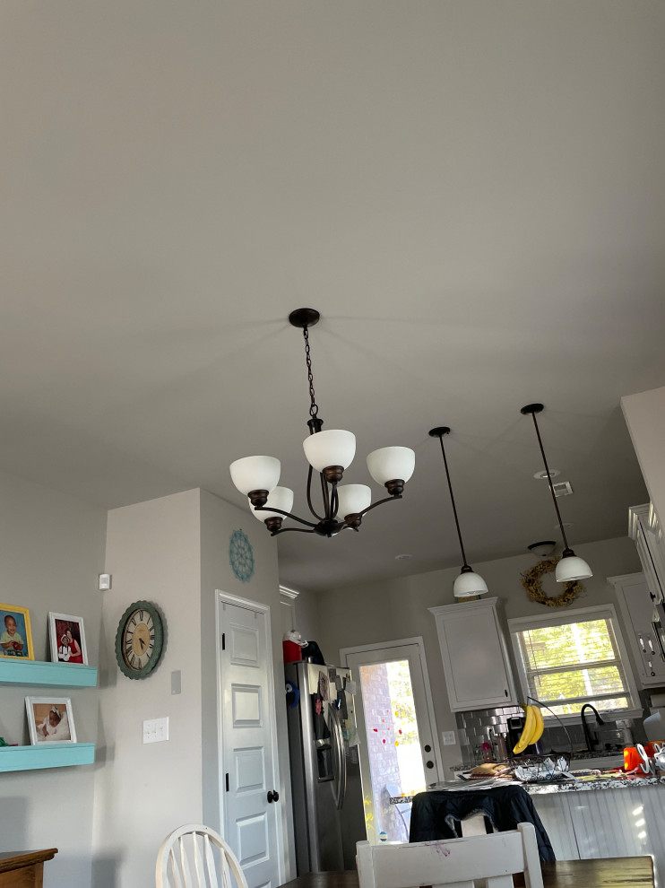 Agreeable gray ceiling with stonington gray walls?