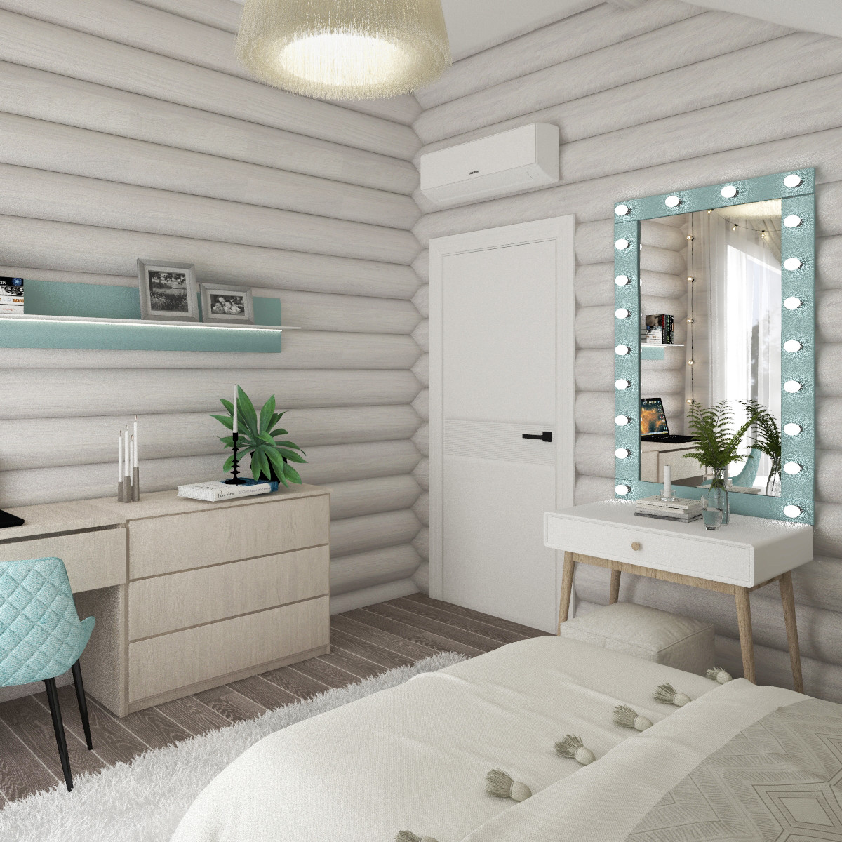 Проект загородного дома из сруба