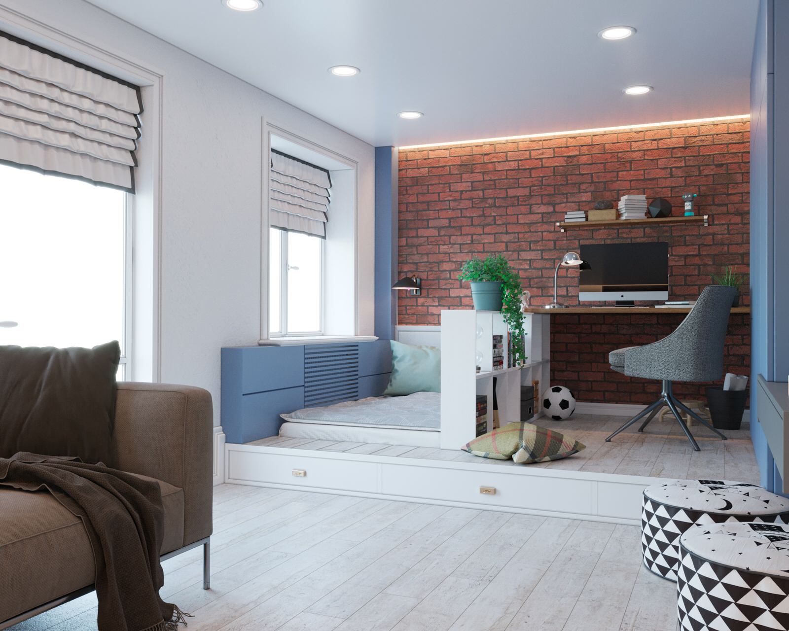 Детская комната для подростка 12 лет