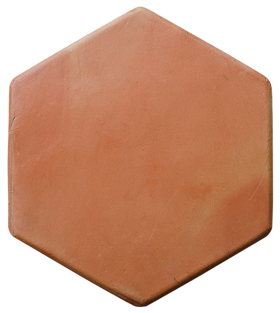 Hexagon Super Sealed Saltillo Tile, Spanish Flooring, Sample