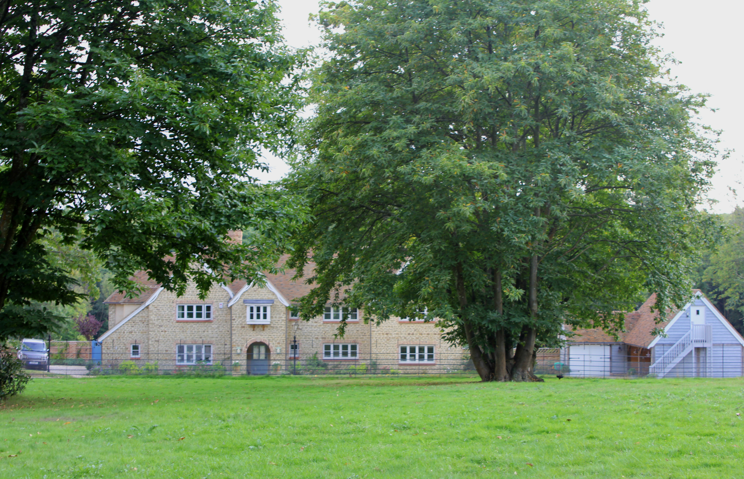 View approaching the house