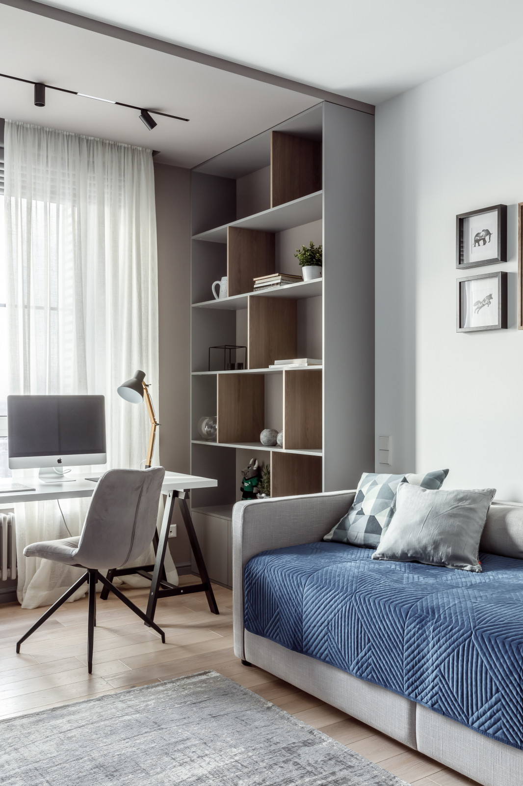 Проект "Квартира в серых оттенках" дизайнера Алисы Свистуновой