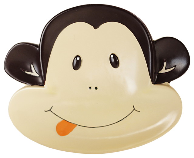 Mainstays Monkey Resin Bathroom Soap Dish Contemporary Soap Dishes