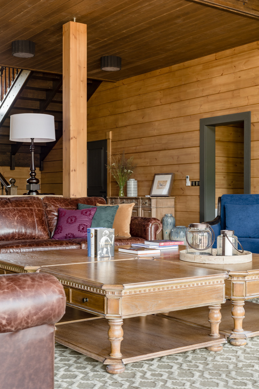 Дом из клееного бруса в Пензенской области.