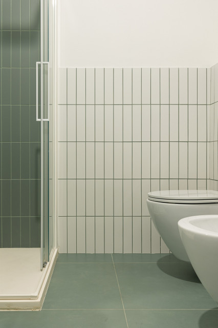 Appartamento a Monza modern-badezimmer