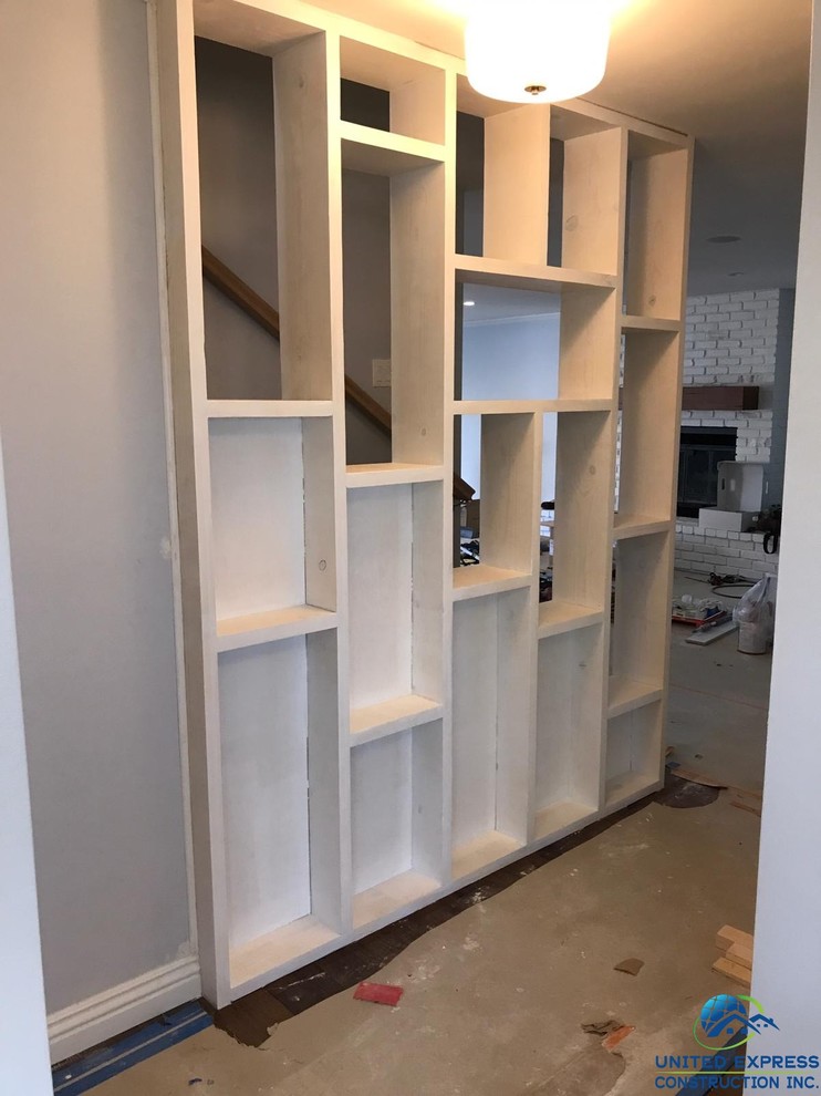 Custom designed shelves In Burbank