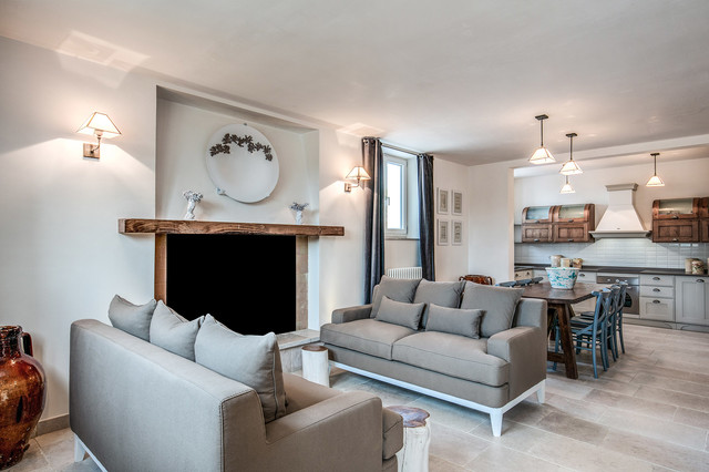 APPARTAMENTO (CAROVIGNO) shabby-chic-style-living-room