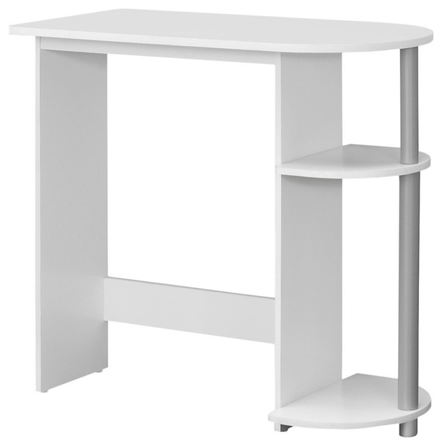 Monarch 32 L Computer Desk Gray Finish Contemporary Kids