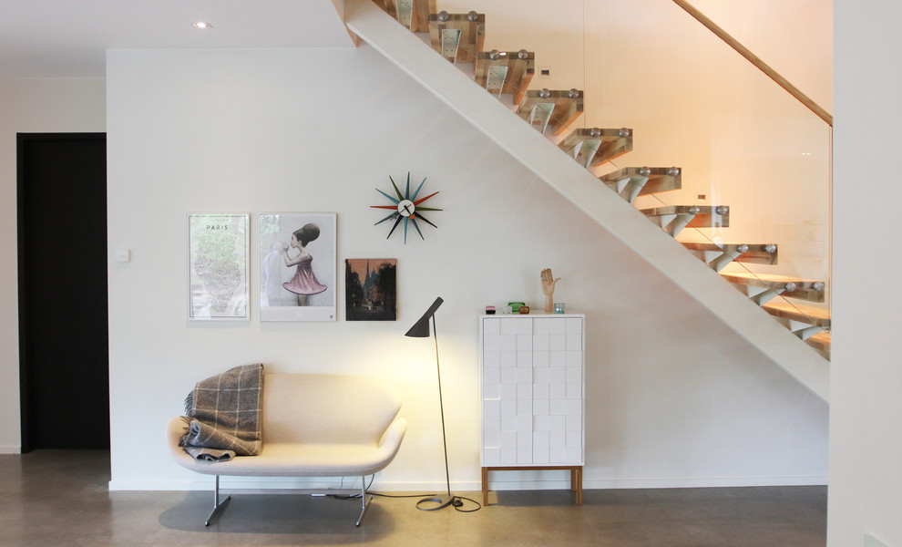 Inspiration for a scandinavian staircase in Gothenburg.