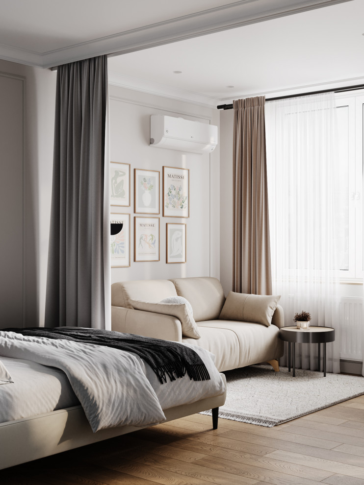 Сканди с элементами классики, ЖК Румянцево Парк