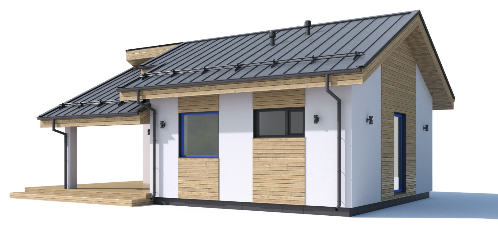 Мини дом для загородного отдыха, 45 м.кв.