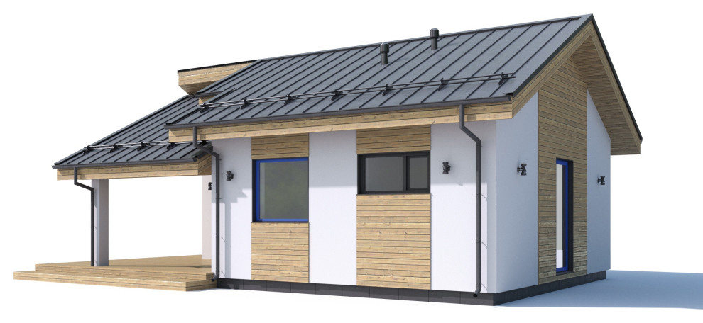 Мини дом для загородного отдыха, 45 м.кв.