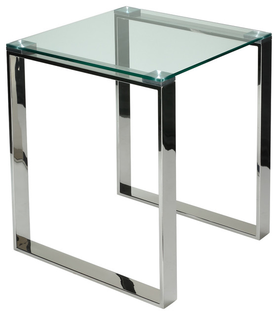 glass end tables for bedroom
