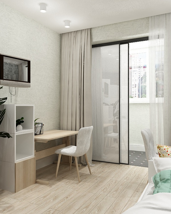 Квартира "Морской бриз" в стиле сканди 90 кв.м. в