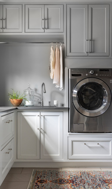 Rozell transitional-laundry-room