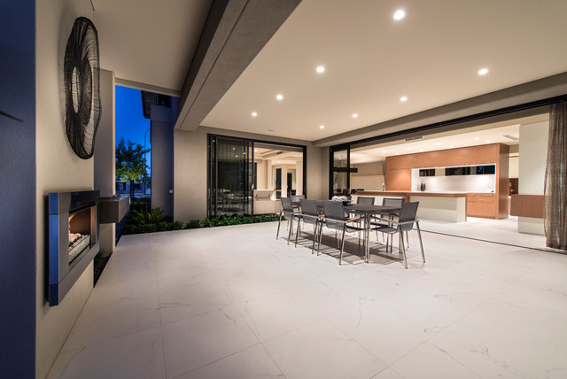 The Green contemporary-uteplats