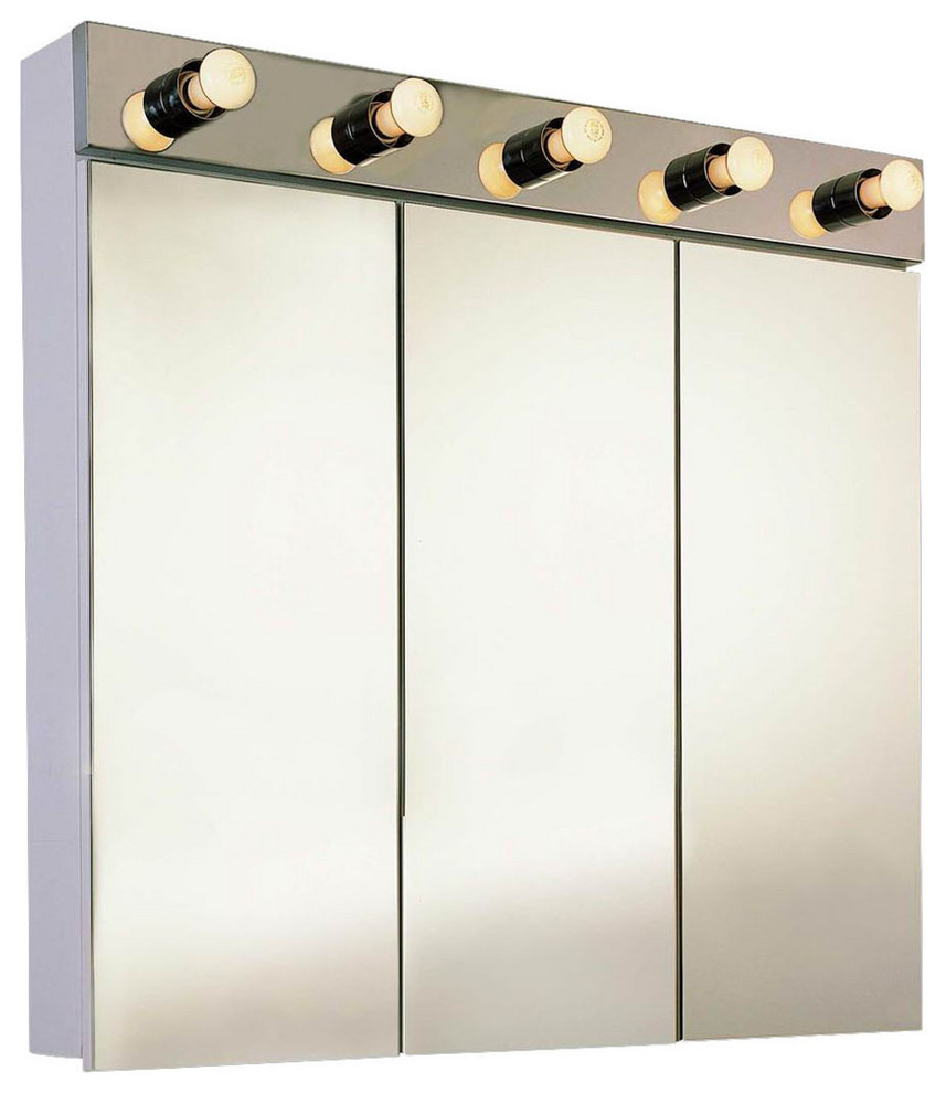 TriView With Light Surface Mounted Medicine Contemporary