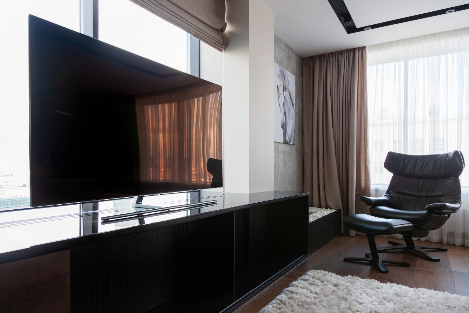 Интерьер квартиры R18-R19 в комплексе апартаментов Radius Central House