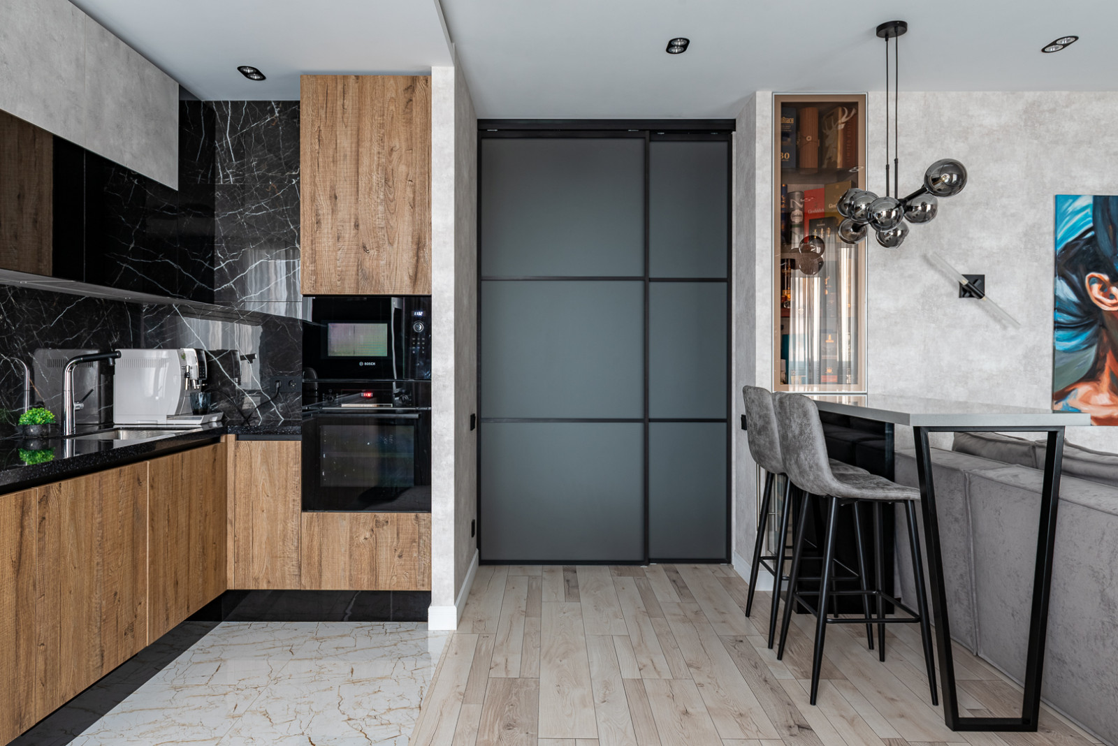 Трёхкомнатная квартира