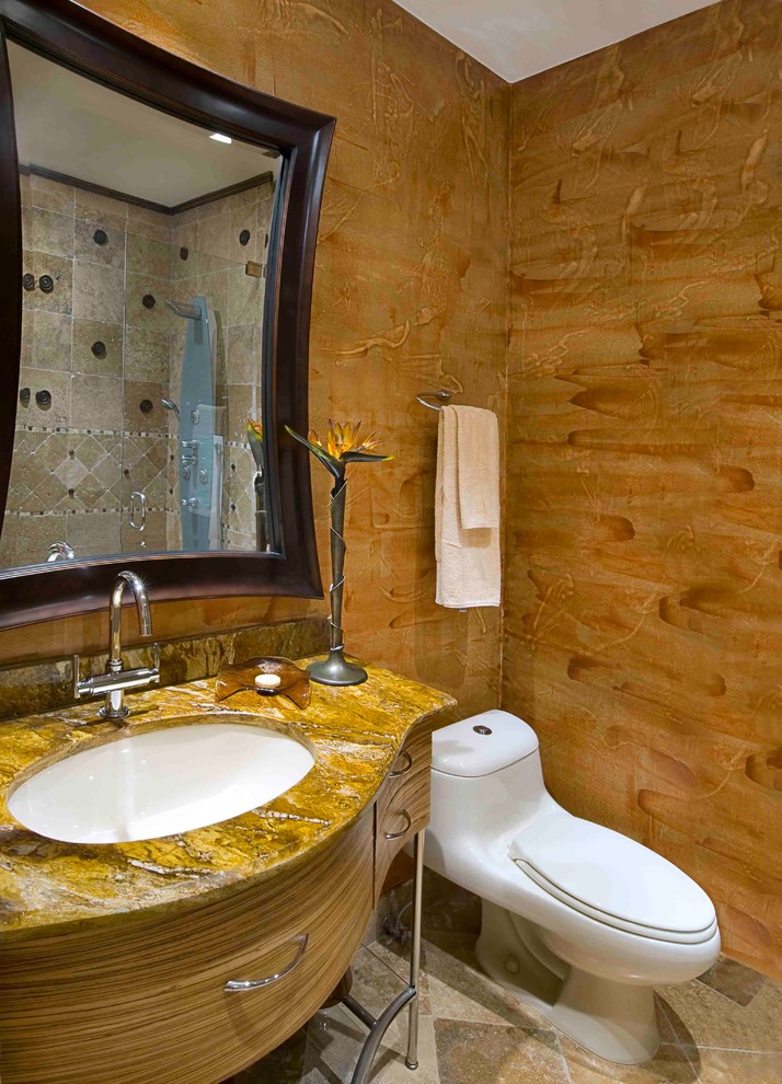 Bathroom - transitional bathroom idea in Miami
