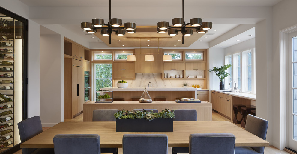 Inspiration for a modern kitchen in Minneapolis.