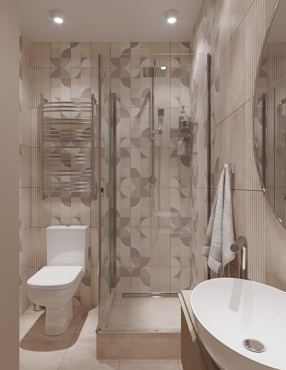 Душевая в современном стиле