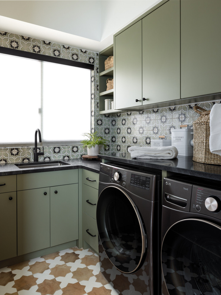 Casa Bajada - Southwestern - Laundry Room - Other - by AM Interior ...