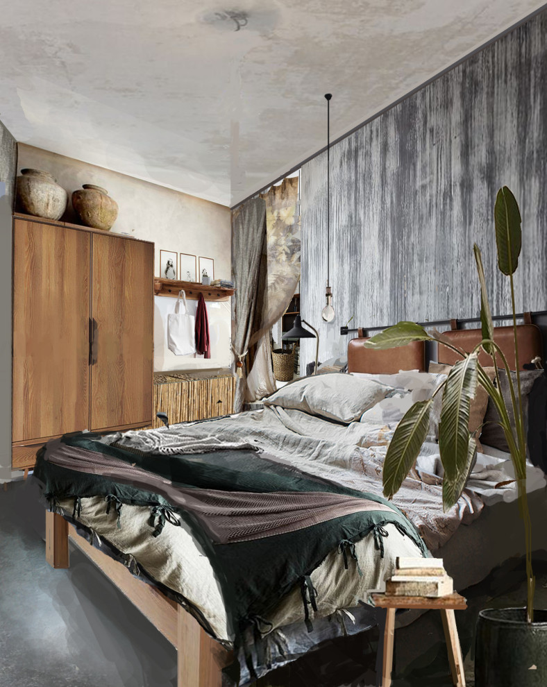 Спальня ваби-саби