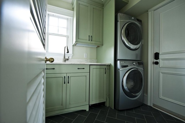 Robert Monetti Custom Homes - Contemporary - Laundry Room - New York ...