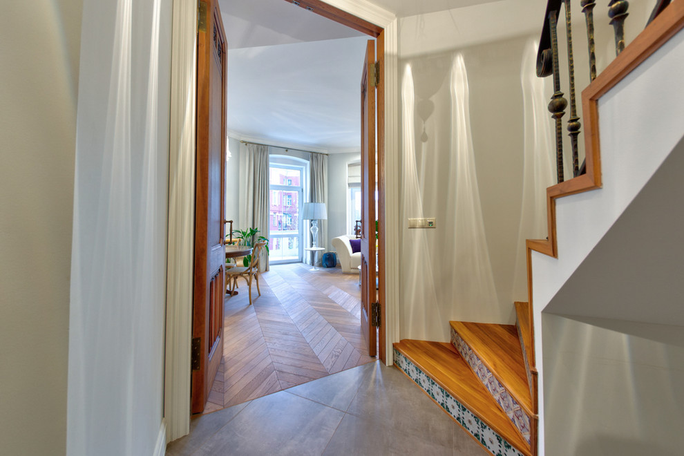 Двухуровневая квартира в центре Москвы