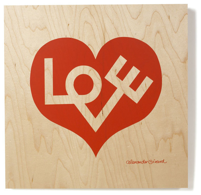 Columbia Forest Products Alexander Girard PLYprint - Love Heart