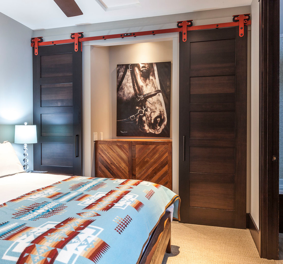 Barnstyle Closet Doors Contemporary Closet Vancouver by River City Woodworks