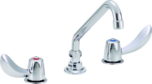 1.5 2-Lever Kitchen Faucet 3-Hole With out Side/Spray