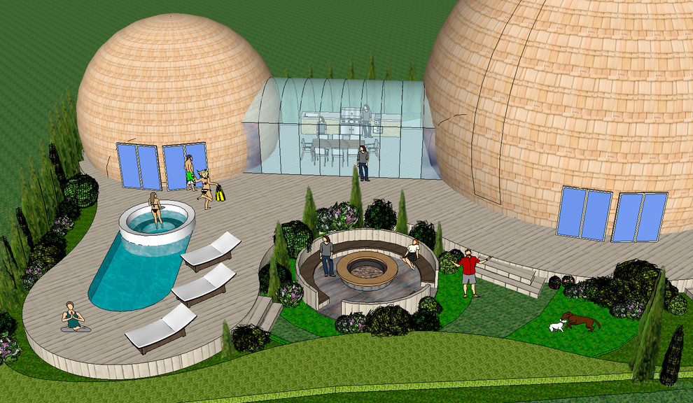 Купольное поместье в сердце леса