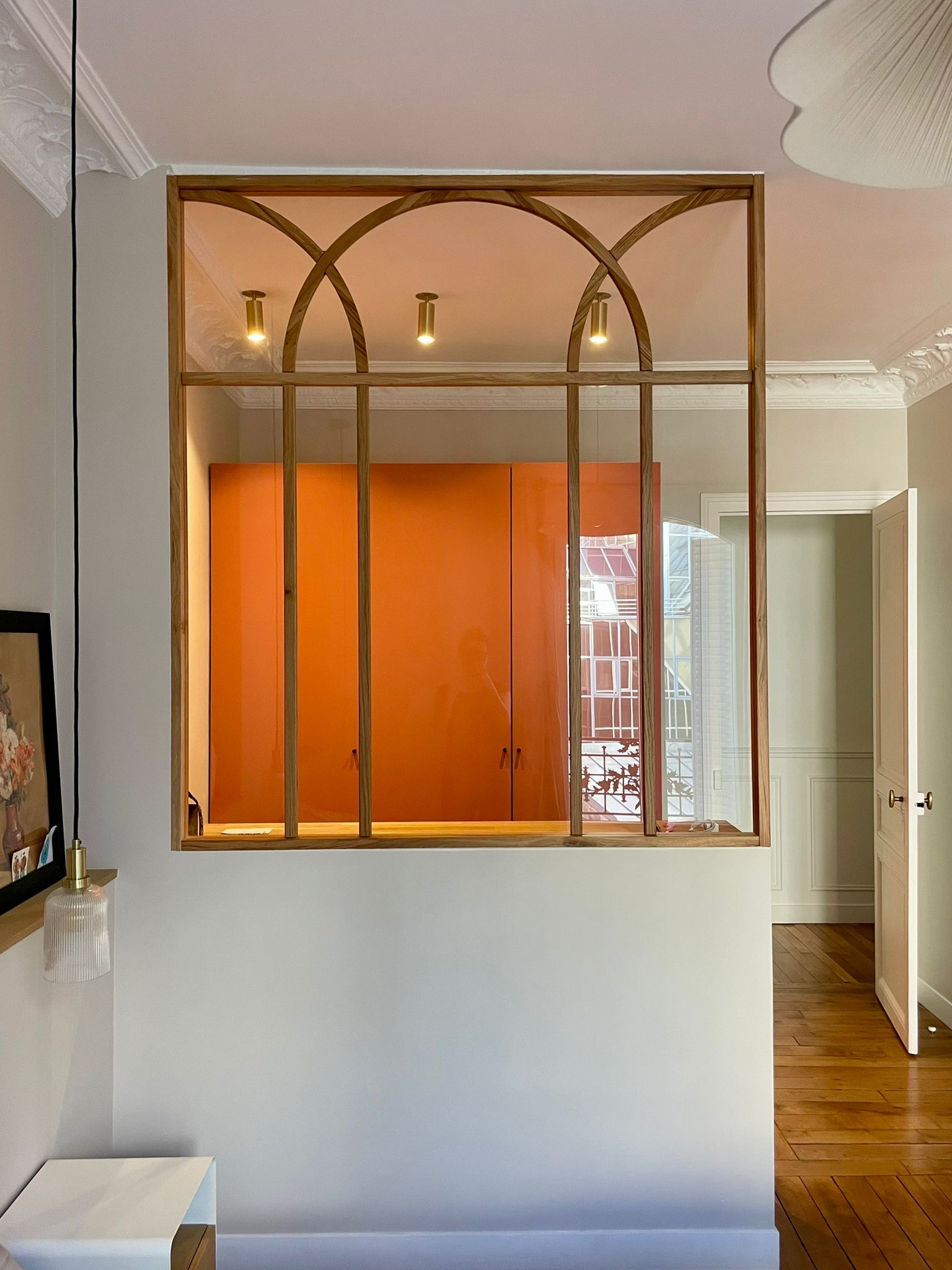 Agrandissement d’un appartement parisien