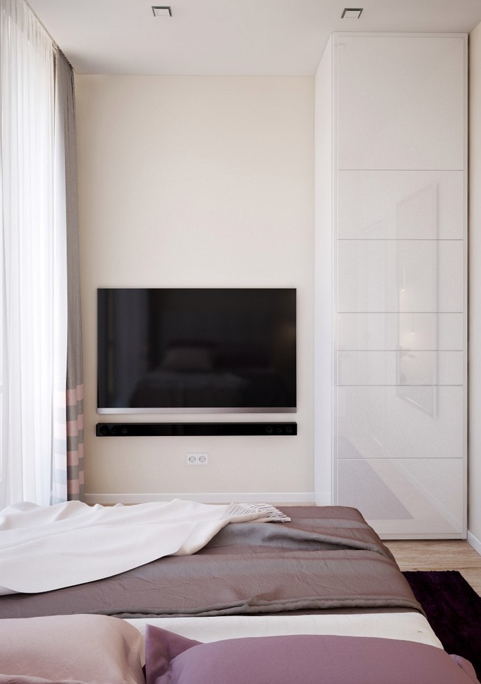 Дизайн однокомнатных апартаментов в ЖК ЯнтарьАпартментс г.Москва