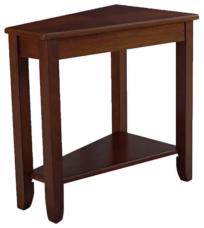 Wedge Chairside Table by Hammary Transitional Side Tables And End
