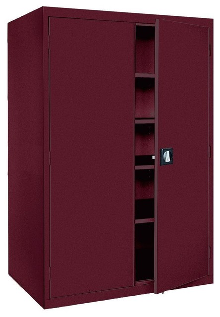 Free Standing Cabinets Racks & Shelves: Sandusky Garage Cabinets Elite Series