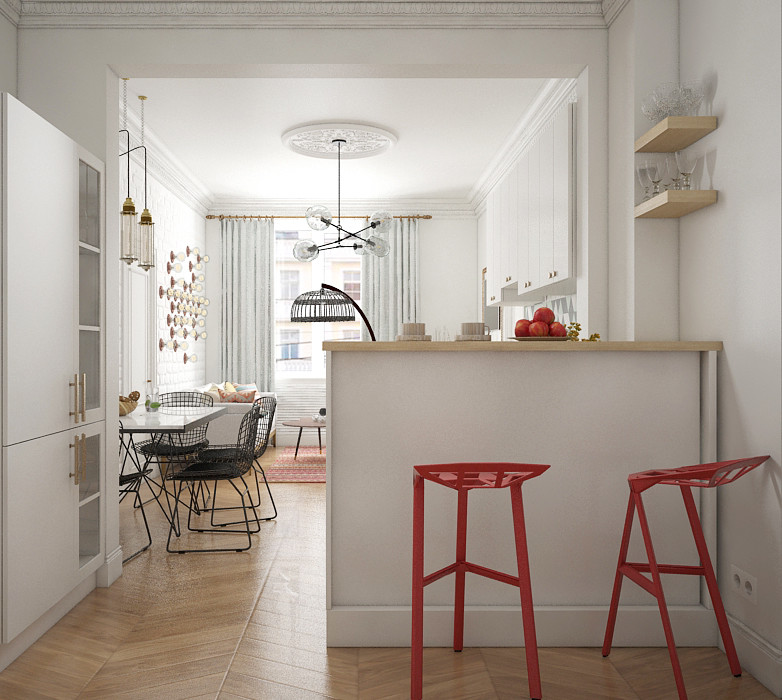 Эклектика в сталинке