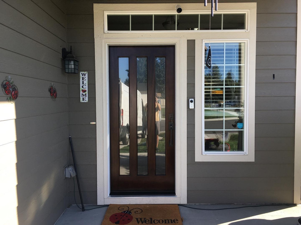 Front door install "AFTER"