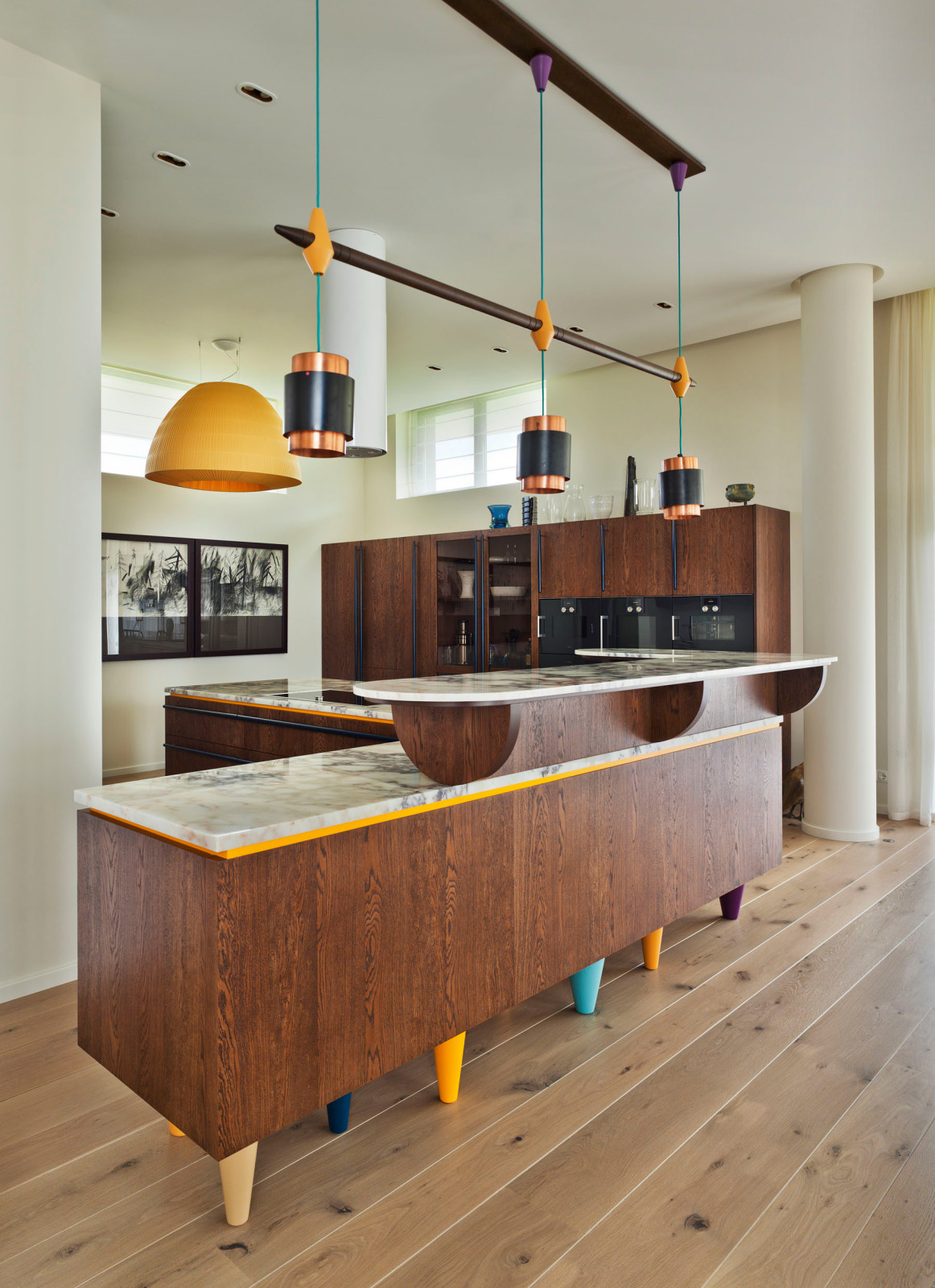 Дом-Питон в в коттеджном поселке «Никольская Слобода» по Новорижскому шоссе.