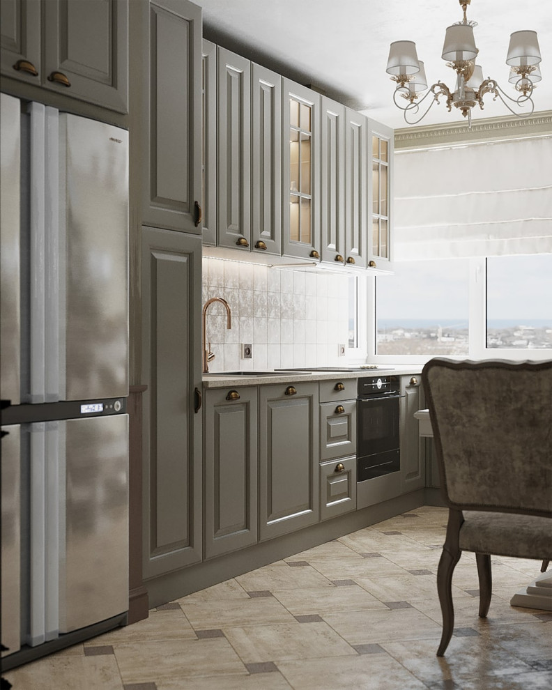 Квартира с намёком на классику на ул. Батальонная