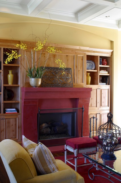 Painted Fireplace Mantels Add Pizzazz - Fireplace Surround Paint Colours