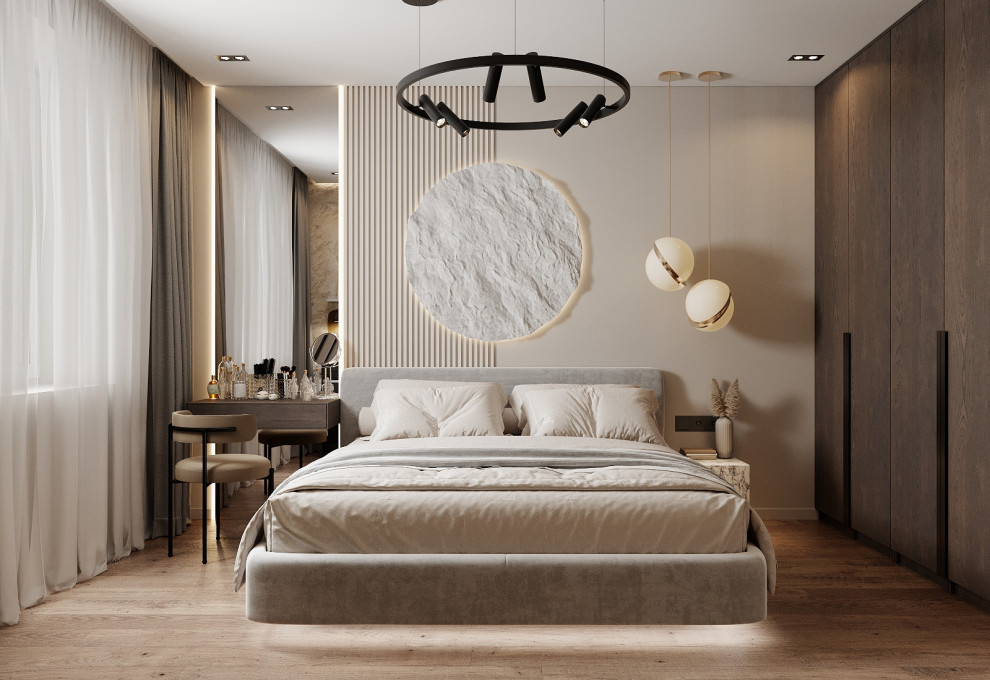 Камень и воздух. Квартира для современной девушки.