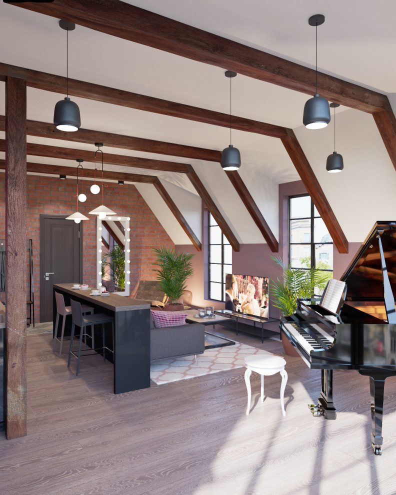 Мансарда в городе