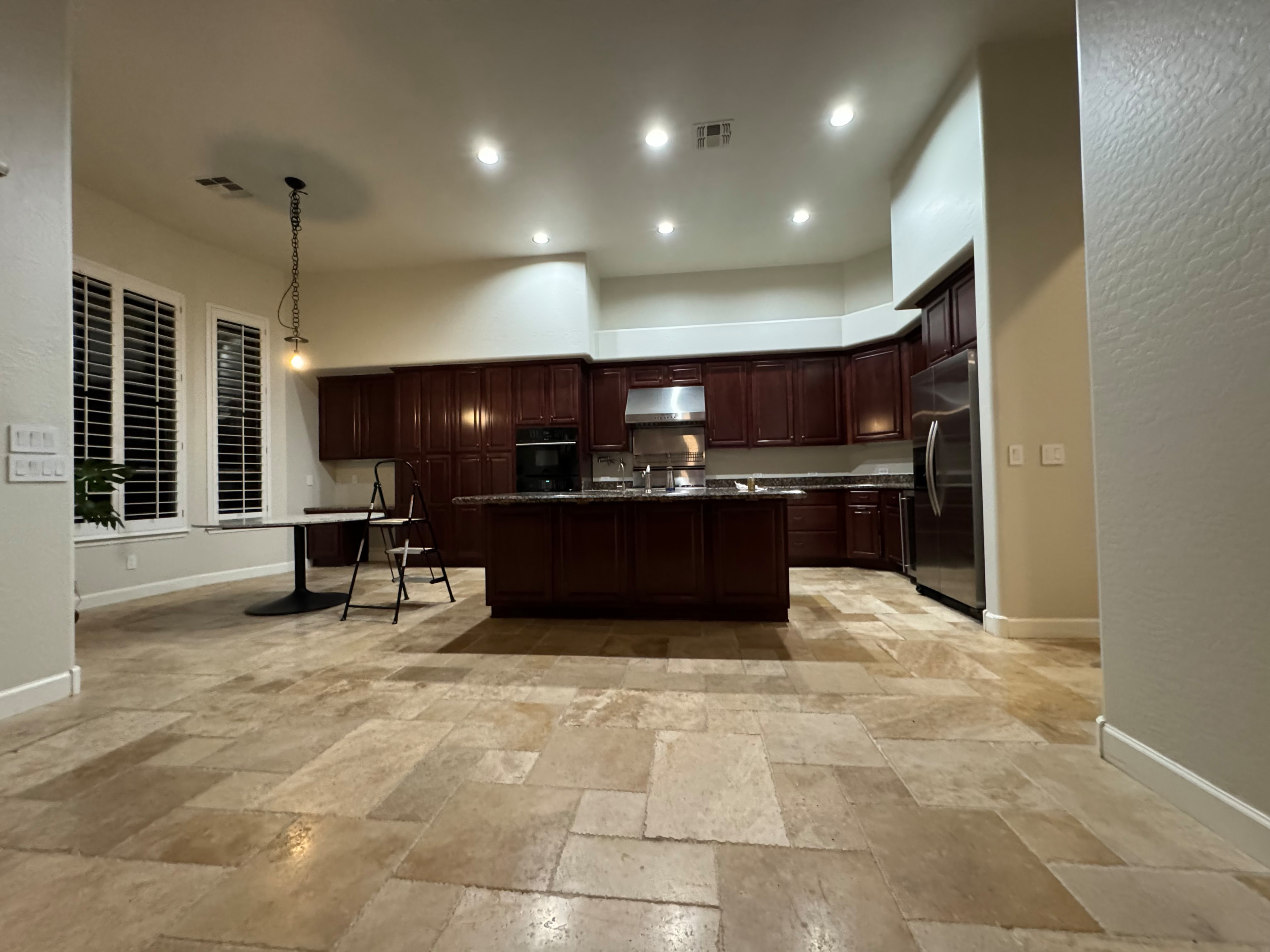 Rustic Hickory Custom Kitchen Cabinetry