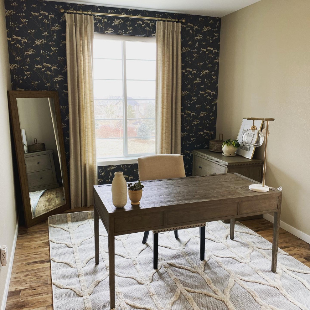 Inspiration for a transitional home design remodel in Denver