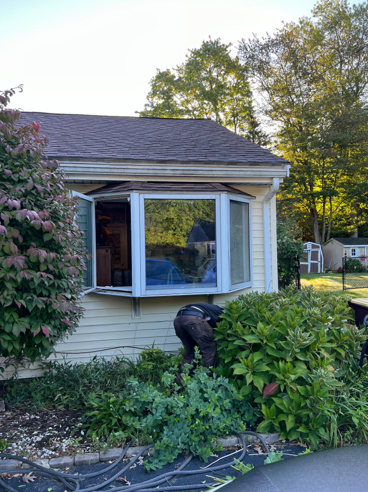 This is an example of a shed and granny flat in Boston.