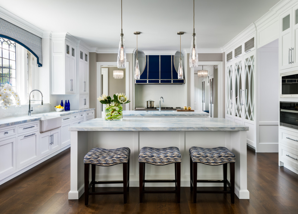 GREENWICH CT - Imperial Blue - Transitional - Kitchen - New York - by DEANE Inc | Distinctive ...