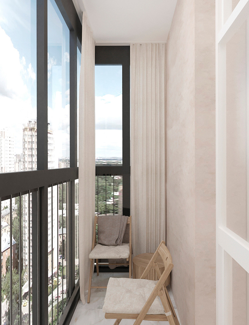 Студия в стиле неоклассика